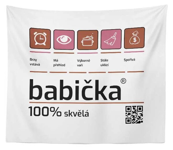 Sablio Deka Babička: 150x120 cm