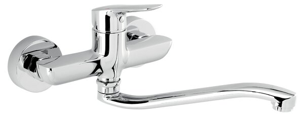 Novaservis, Dřezová umyvadlová baterie 150 mm Metalia 54 ECO, chrom, 54070-0E