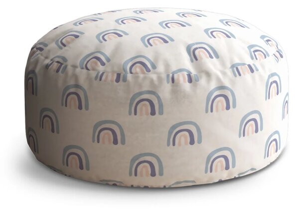 Sablio Taburet Circle Duha: 38x48 cm