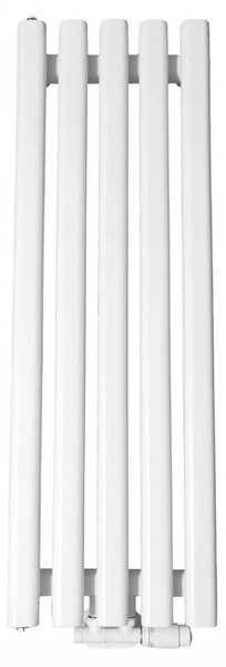 Regnis Lazur LA, topné těleso 330x1000mm se středovým připojením 50mm, 428W, bílá matná, LAZURLA/1000/330/D5/WHITE