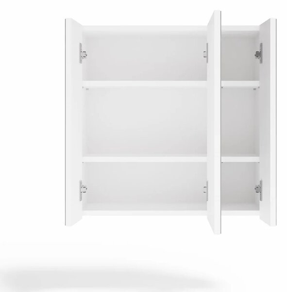 Koupelnová skříňka se zrcadlem MARGO - bílá