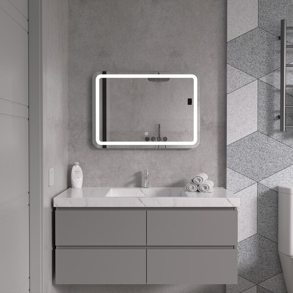 Erga Isabella, LED zrcadlo 70x50cm, 1840 lm, 6500K, přední/zadní osvětlení, ERG-V01-129-7050-00