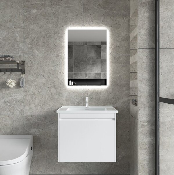 Erga Ava, LED zrcadlo 50x70cm, 1840 lm, 6500K, přední/zadní osvětlení, ERG-V01-120-5070-00