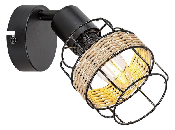 Rabalux 5281 - Nástěnné bodové svítidlo INDIANA 1xE14/25W/230V