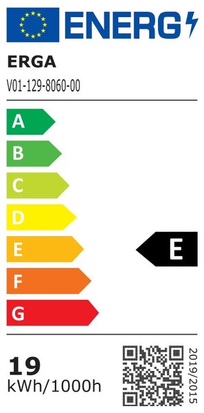 Erga Isabella, LED zrcadlo 80x60cm, 2185 lm, 6500K, přední/zadní osvětlení, ERG-V01-129-8060-00