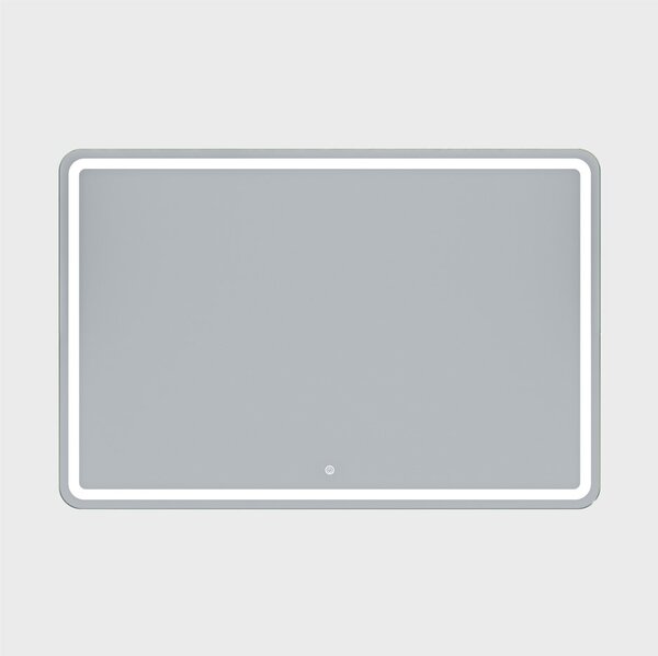 Erga Isabella, LED zrcadlo 120x80cm, 3105 lm, 6500K, přední/zadní osvětlení, ERG-V01-129-1280-00