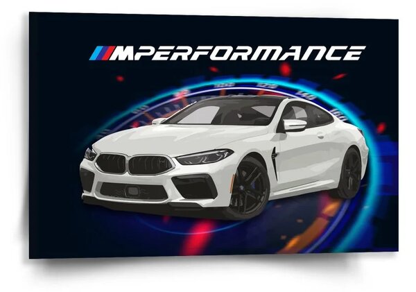 Sablio Obraz MPERFORMANCE Tachometr - 60x40 cm