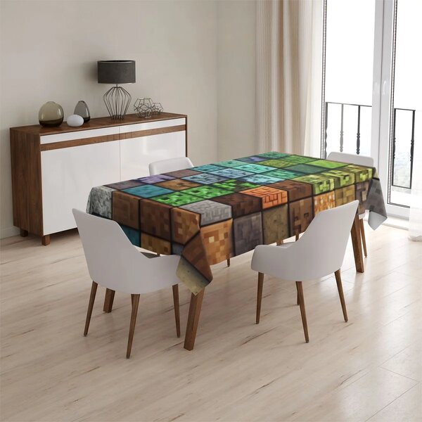 Sablio Ubrus Blocks Abstract - 90x90 cm