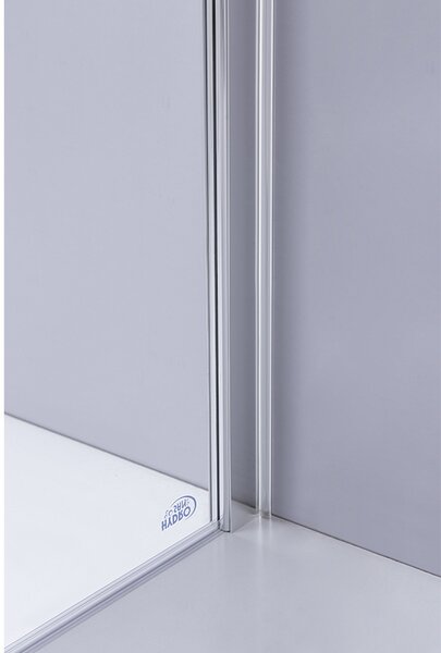BPS-koupelny Čtvercový sprchový kout HYD-SK1190B 90x90 chrom/transparent - bez vaničky