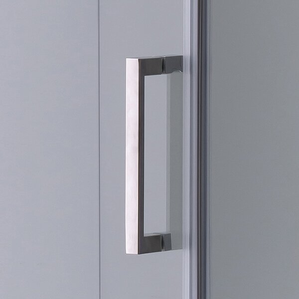 BPS-koupelny Čtvercový sprchový kout HYD-SK1190B 90x90 chrom/transparent - bez vaničky