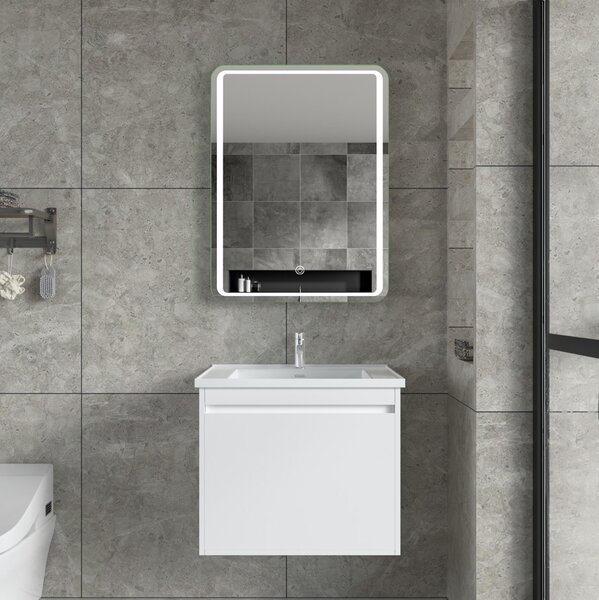 Erga Mia, LED zrcadlo 60x80cm, 2185 lm, 6500K, přední/zadní osvětlení, ERG-V01-117-6080-00