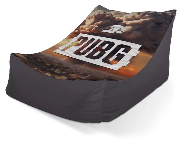 Sablio Sedací vak Lounge PUBG Exploze 1 - 80 x 95 x 50 cm