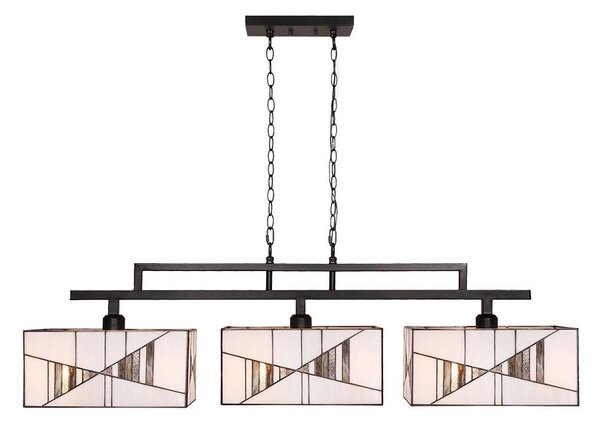 Prezent 216 - Lustr na řetězu TIFFANY 3xE27/60W/230V