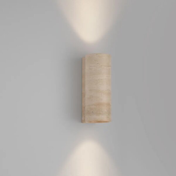 Nova Luce Travertinové venkovní nástěnné LED světlo Balma 29 cm