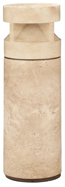 Nova Luce Travertinové venkovní sloupkové LED světlo Balma 54 cm