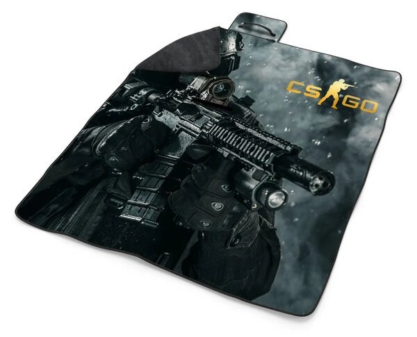 Sablio Plážová deka CS:GO Voják 1: 200x140 cm