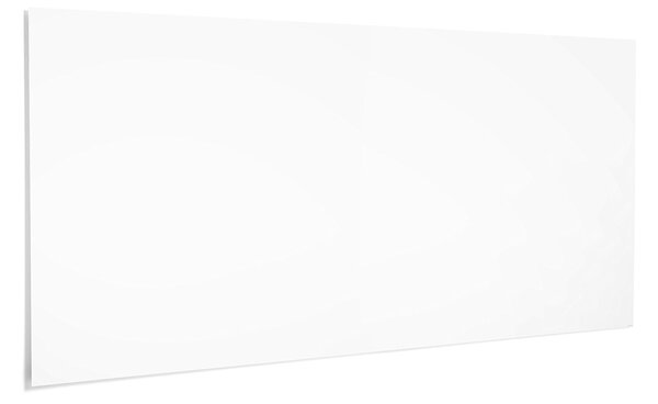 AJ Produkty Bílá magnetická tabule AIR, bez rámu, 2490x1190 mm