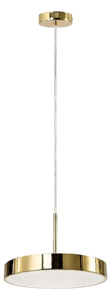 Toolight Toolight, LED závěsné osvětlení 30cm, 24W, APP1686-1CP, zlatá lesklá, OSW-06544