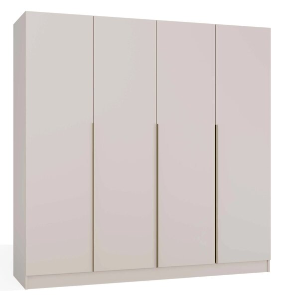 Čtyřdveřová šatní skříň 200 cm CELARI - kašmír