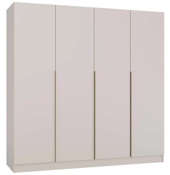 Čtyřdveřová šatní skříň 200 cm CELARI - kašmír