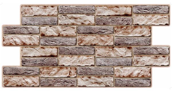 TP10017860 PVC obkladové 3D panely GRACE Kamenná zeď středni