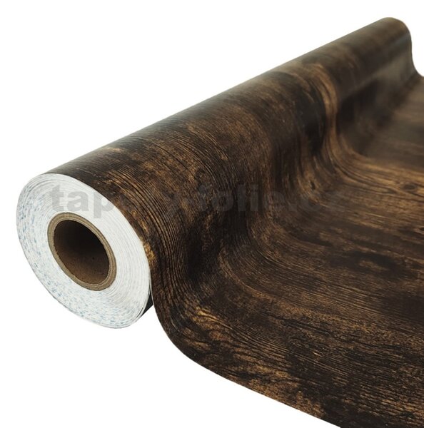 Speciální renovační fólie 99-6335, rozměr 90 cm x 21 m, ořech Seattle, DIMEX