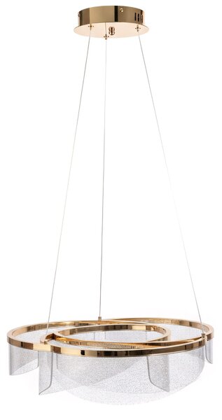 Toolight Rea, Stropní svítidlo LED G138-CP 50cm Gold, OSW-02622