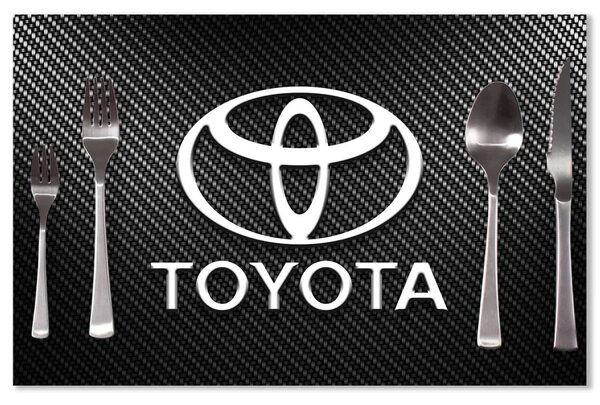 Sablio Prostírání Toyota Carbon: 40x30cm