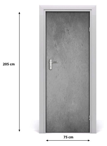 Fototapeta na dveře betonové pozadí 75x205 cm
