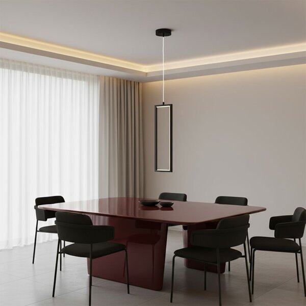 Toolight Závěsné stropní LED osvětlení LHJ083-1CP černé