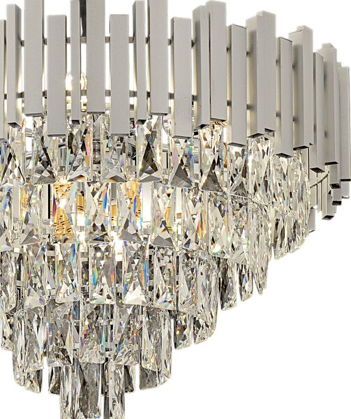 Toolight Toolight, závěsné svítidlo 50cm, 7xE14, G051-CP, chromová, OSW-08945