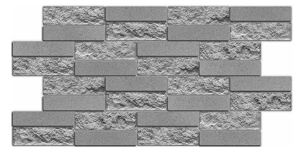 TP10019927 PVC obkladové 3D panely GRACE Kámen a cihla šedá