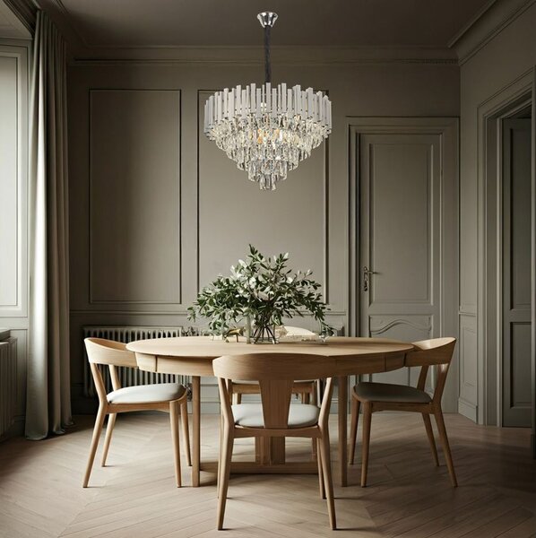 Toolight Toolight, závěsné svítidlo 50cm, 7xE14, G051-CP, chromová, OSW-08945
