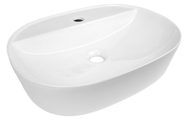 Mereo, Mereo Umyvadlo na desku bez přepadu, 505x385x120 mm, keramické, MER-UC513912O