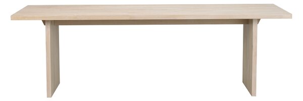 Rowico Bělený dubový jídelní stůl Emmett 240 cm