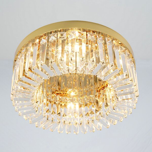Toolight Toolight, stropní svítidlo 50cm, 6xE14, APP1728-6C, zlatá lesklá, OSW-06353