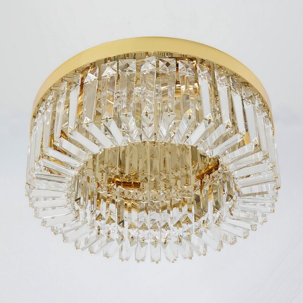 Toolight Toolight, stropní svítidlo 50cm, 6xE14, APP1728-6C, zlatá lesklá, OSW-06353