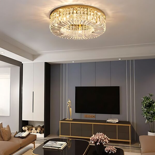 Toolight Stropní LED osvětlení Modern D52 APP1728-6C 50 cm zlaté