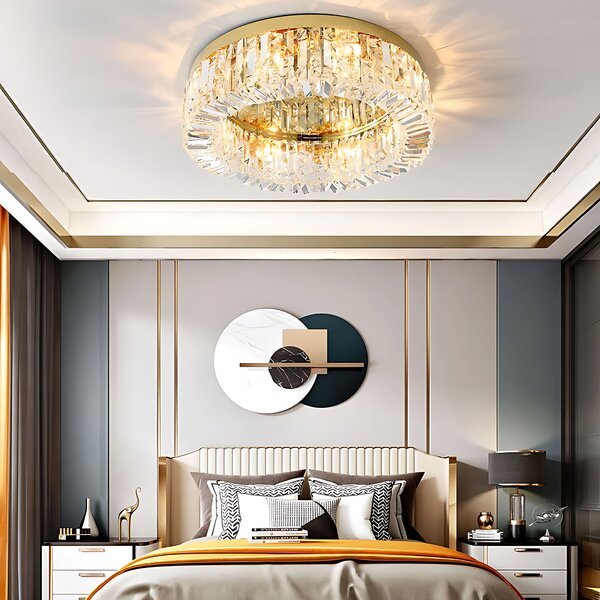 Toolight Stropní LED osvětlení Modern D52 APP1728-6C 50 cm zlaté