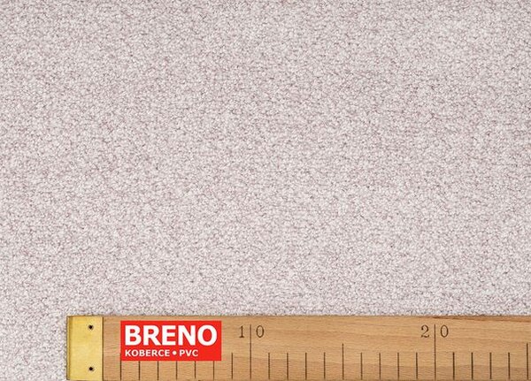 Breno Metrážový koberec GEM - GUSTO 67 růžový, šíře 400 cm, Růžová