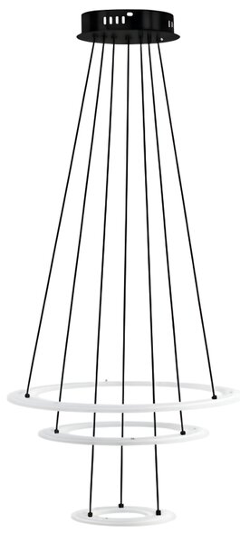 Toolight Toolight, LED stropní osvětlení 46cm, G040-3CP, černá, OSW-06307