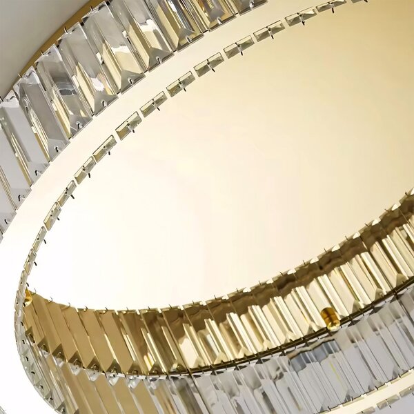 Toolight Toolight, LED stropní svítidlo 60cm, 36W, 4000K, 1680 lm, APP1723-C, zlatá lesklá, OSW-09304