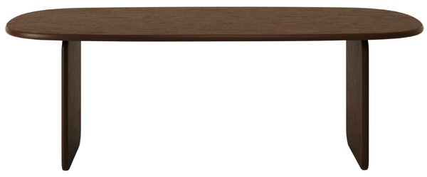 Micadoni Tmavý dubový jídelní stůl Lana 220 x 110 cm