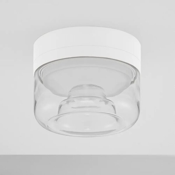 Nova Luce Bílé kovové stropní LED světlo Doris 15 cm