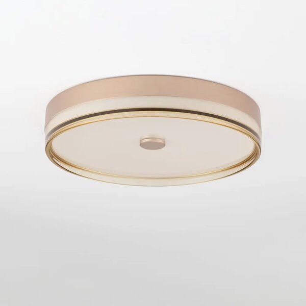Nova Luce Zlaté kovové stropní LED světlo Helios 50 cm