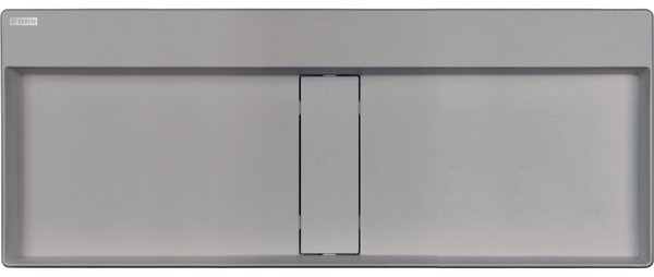 Deante Blur, granitové umyvadlo na desku 1000x400x120 mm, šedá metalíza, DEA-CQB_SU1S