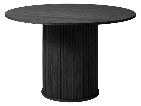 Designový jídelní stůl Vasiliy 120 cm černý dub