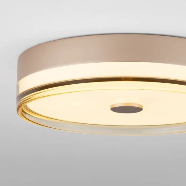 Nova Luce Zlaté kovové stropní LED světlo Helios 40 cm