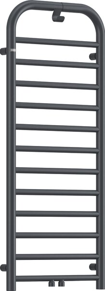 Deante Silia, koupelnový radiátor 500x1210 mm, 458W, grafitová, DEA-AGI_DG41