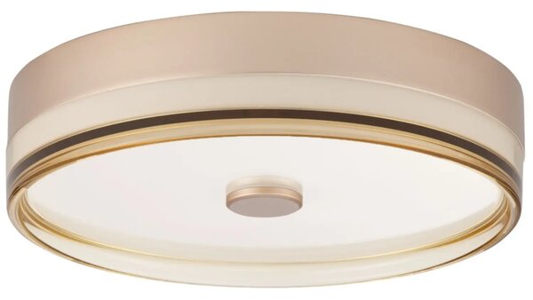 Nova Luce Zlaté kovové stropní LED světlo Helios 40 cm